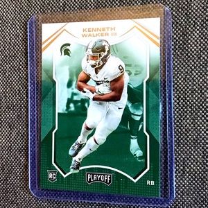 Kenneth Walker III 2022 PANINI CHRONICLES PLAYOFF DRAFT PICKS ROOKIE #8 SEAHAWKS